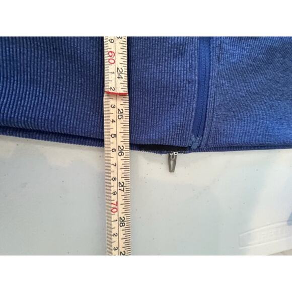 Adidas Climalite Full-Zip Hoodie Sweatshirt For Women Size S Blue - Picture 9 of 9
